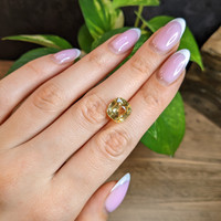 7.29 Ct. Yellow Sapphire from Ceylon (Sri Lanka) Life Style