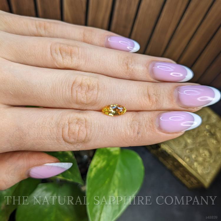 1.58 Ct. Yellow Sapphire from Ceylon (Sri Lanka)