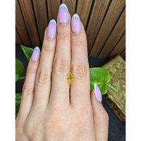 2.03 Ct. Yellow Sapphire from Ceylon (Sri Lanka) Life Style