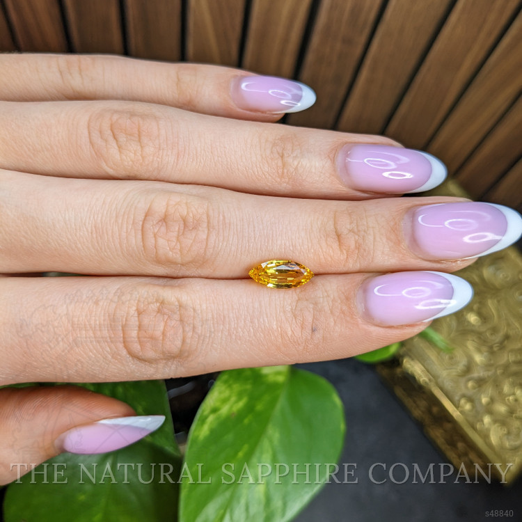 2.03 Ct. Yellow Sapphire from Ceylon (Sri Lanka)