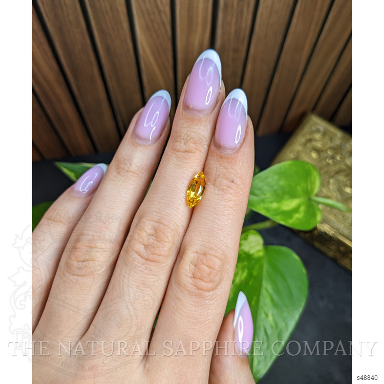 2.03 Ct. Yellow Sapphire from Ceylon (Sri Lanka)