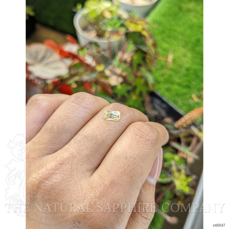 1.15 Ct. Yellow Sapphire from Ceylon (Sri Lanka)
