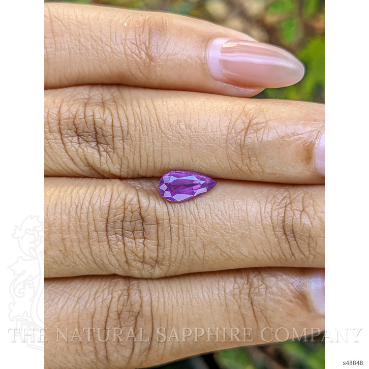 1.26 Ct. Pinkish Purple Sapphire from Ceylon (Sri Lanka)