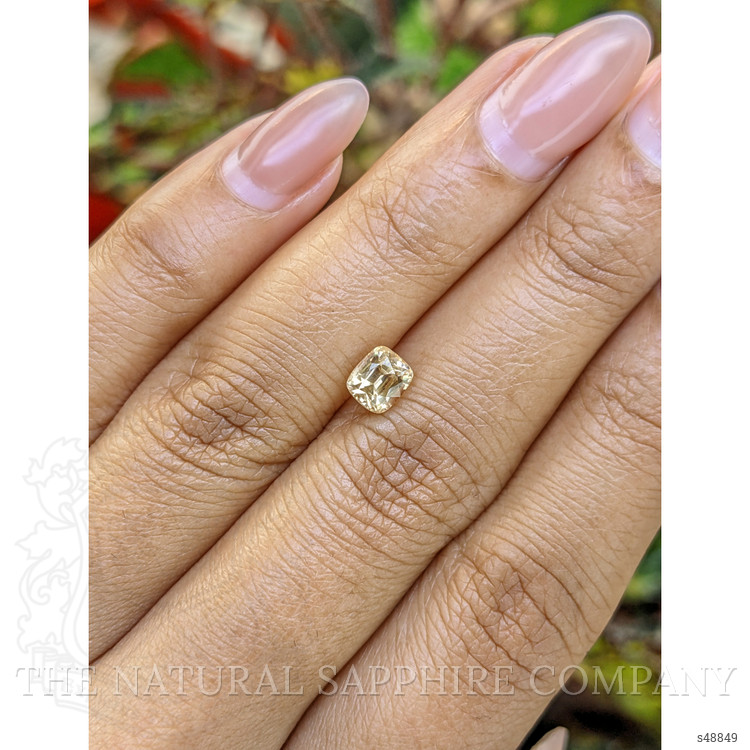 1.26 Ct. Yellow Sapphire from Ceylon (Sri Lanka)