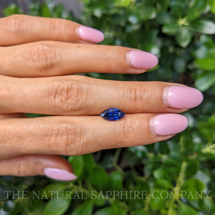 2.04 Ct. Blue Sapphire from Ceylon (Sri Lanka)
