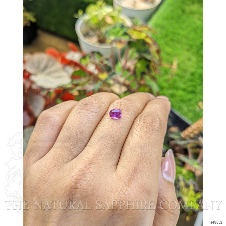 1.25 Ct. Pinkish Purple Sapphire from Ceylon (Sri Lanka)