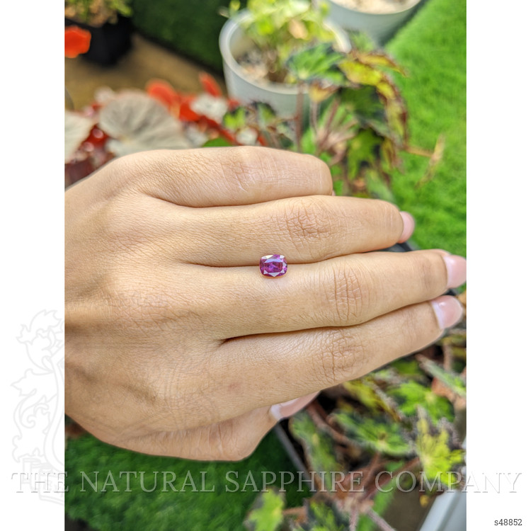 1.25 Ct. Pinkish Purple Sapphire from Ceylon (Sri Lanka)