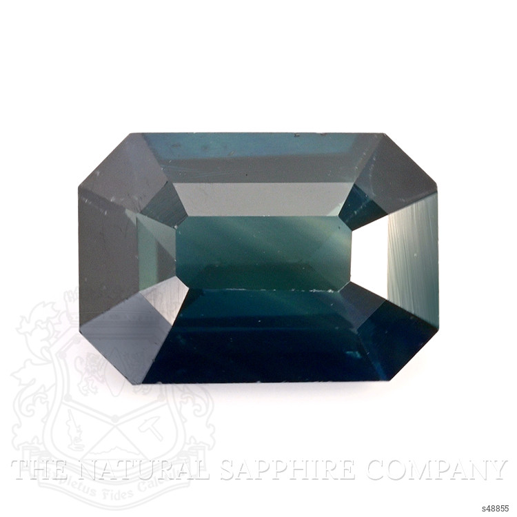 2.33 Ct. Greenish Blue Sapphire from Ceylon (Sri Lanka)