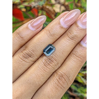 2.33 Ct. Greenish Blue Sapphire from Ceylon (Sri Lanka) Life Style