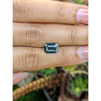 2.33 Ct. Greenish Blue Sapphire from Ceylon (Sri Lanka) Life Style