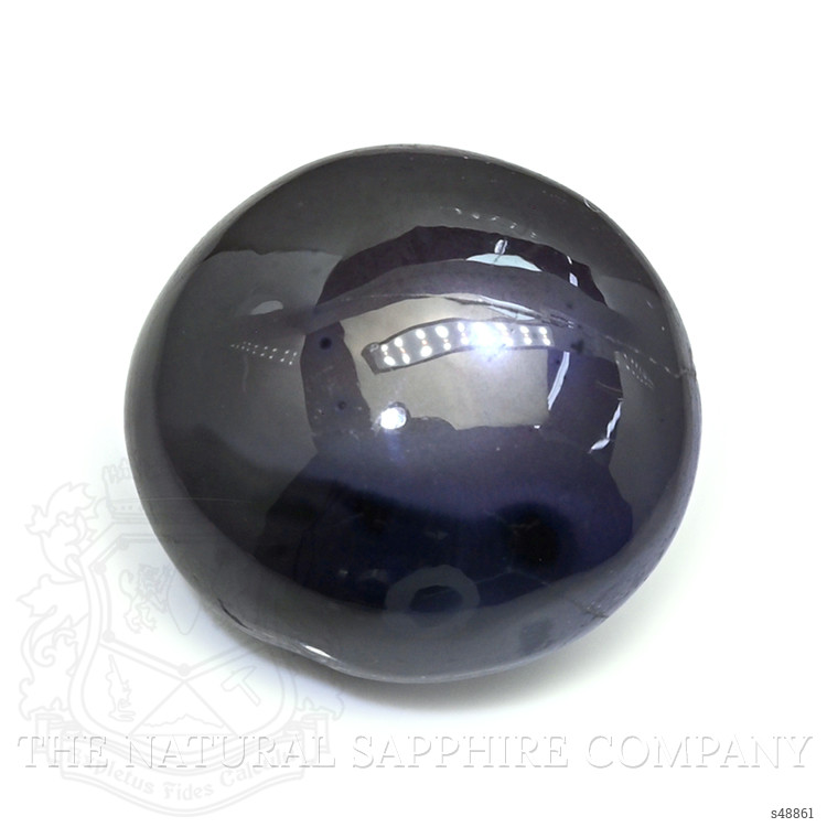 13.86 Ct. Purplish Blue Cabochon Star Spinel from Ceylon (Sri Lanka)