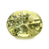 1.05 Ct. Greenish Yellow Sapphire from Ceylon (Sri Lanka) Video