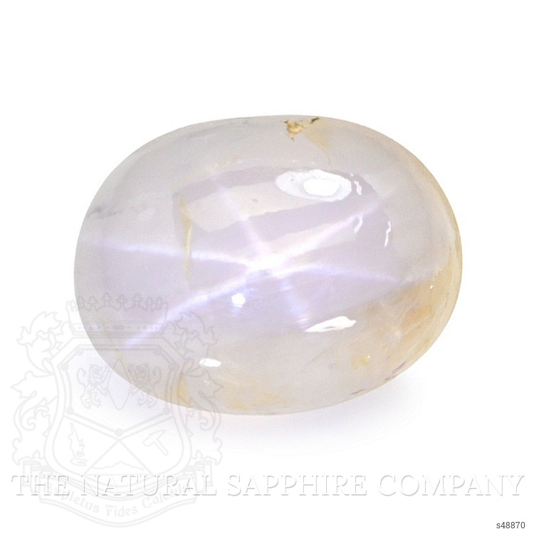 2.67 Ct. Grey Cabochon Star Sapphire from Ceylon (Sri Lanka)