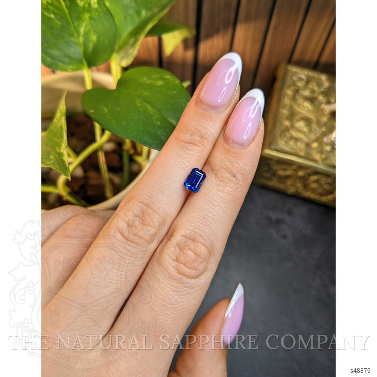 1.40 Ct. Blue Sapphire from Ceylon (Sri Lanka)