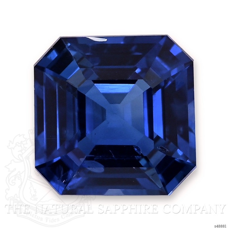 1.63 Ct. Blue Sapphire from Ceylon (Sri Lanka)