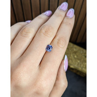 1.64 Ct. Blue Sapphire from Ceylon (Sri Lanka) Life Style