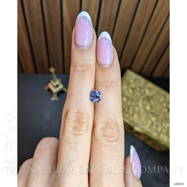 1.64 Ct. Blue Sapphire from Ceylon (Sri Lanka)