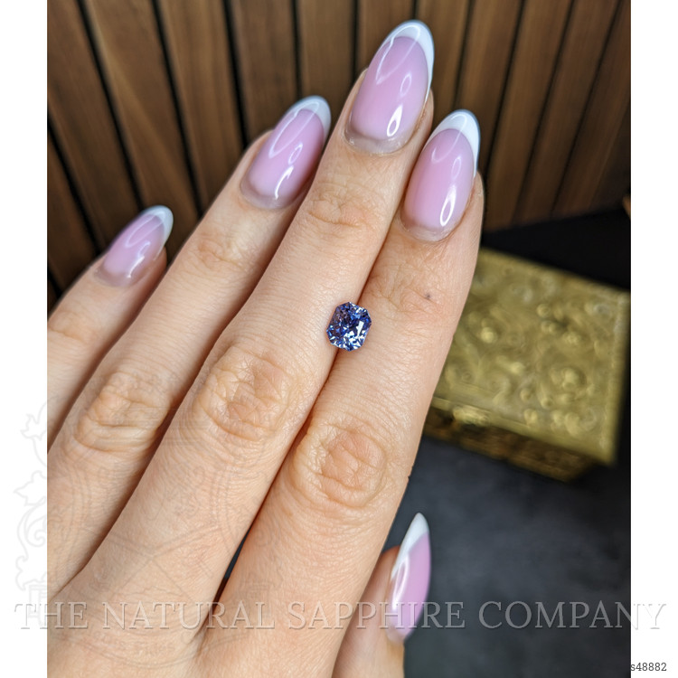 1.64 Ct. Blue Sapphire from Ceylon (Sri Lanka)