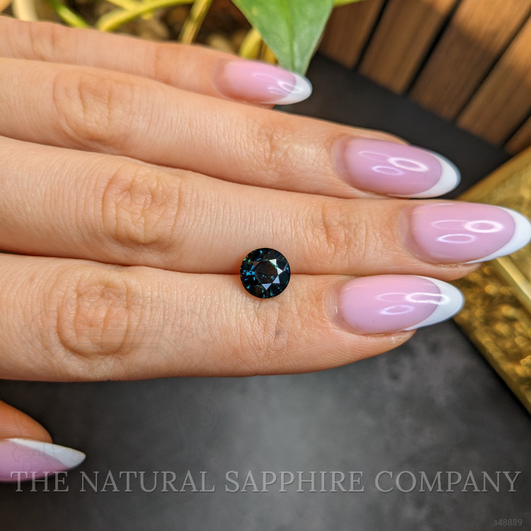 2.44 Ct. Bluish Green Sapphire from Madagascar