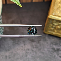 2.44 Ct. Bluish Green Sapphire from Madagascar Life Style