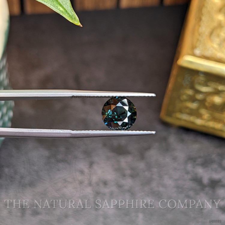 2.44 Ct. Bluish Green Sapphire from Madagascar