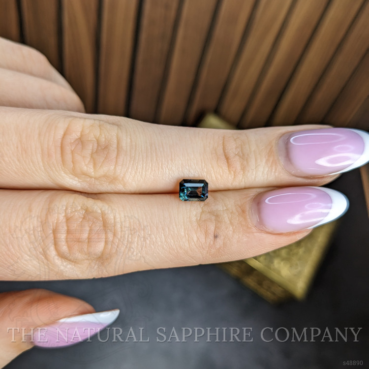 1.19 Ct. Bluish Green Sapphire from Madagascar