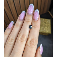 1.19 Ct. Bluish Green Sapphire from Madagascar Life Style