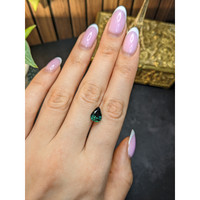 2.73 Ct. Green Sapphire from Madagascar Life Style