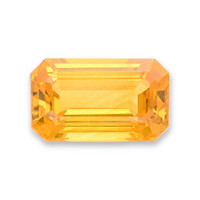 2.93 Ct. Orangish Yellow Sapphire from Ceylon (Sri Lanka) Video
