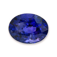 3.25 Ct. Purplish Blue Sapphire from Ceylon (Sri Lanka) Video