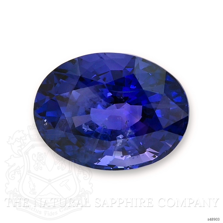3.25 Ct. Purplish Blue Sapphire from Ceylon (Sri Lanka)