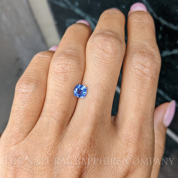 1.03 Ct. Blue Sapphire from Ceylon (Sri Lanka)