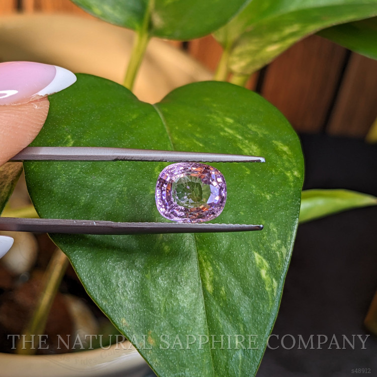 3.53 Ct. Purplish Pink Sapphire from Ceylon (Sri Lanka)