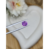 1.06 Ct. Pinkish Purple Sapphire from Ceylon (Sri Lanka) Life Style
