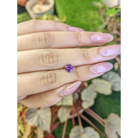 1.06 Ct. Pinkish Purple Sapphire from Ceylon (Sri Lanka) Life Style