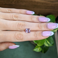 3.38 Ct. Pink Sapphire from Madagascar Life Style
