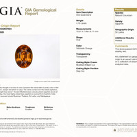 4.19 Ct. Yellowish Orange Sapphire from Ceylon (Sri Lanka) Pdf