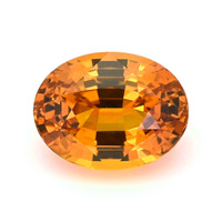 4.19 Ct. Yellowish Orange Sapphire from Ceylon (Sri Lanka) Video