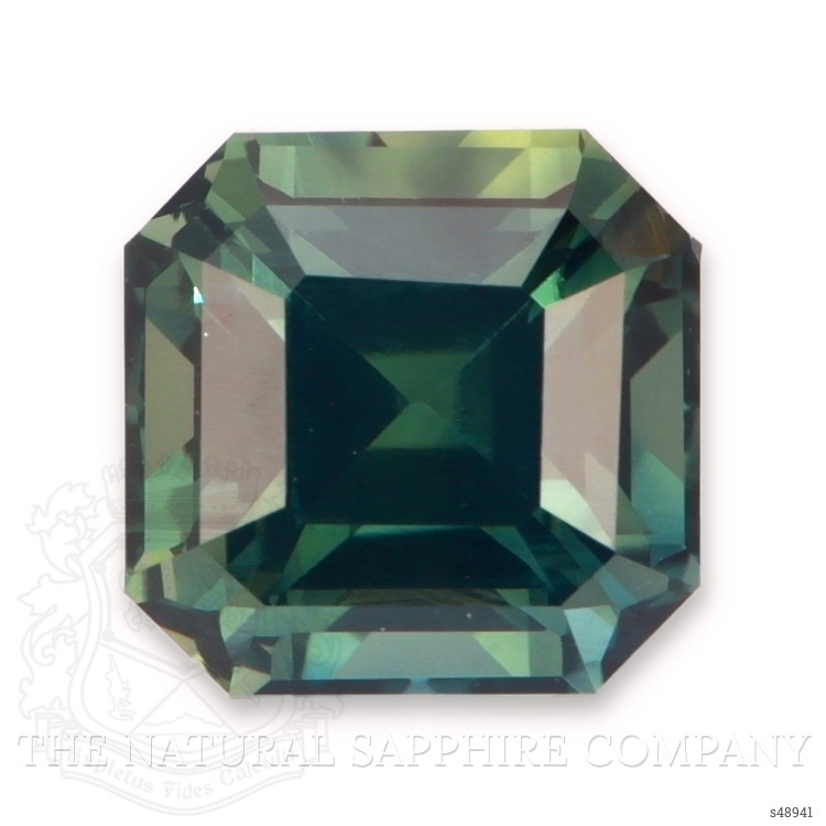 3.12 Ct. Bluish Green Sapphire from Madagascar