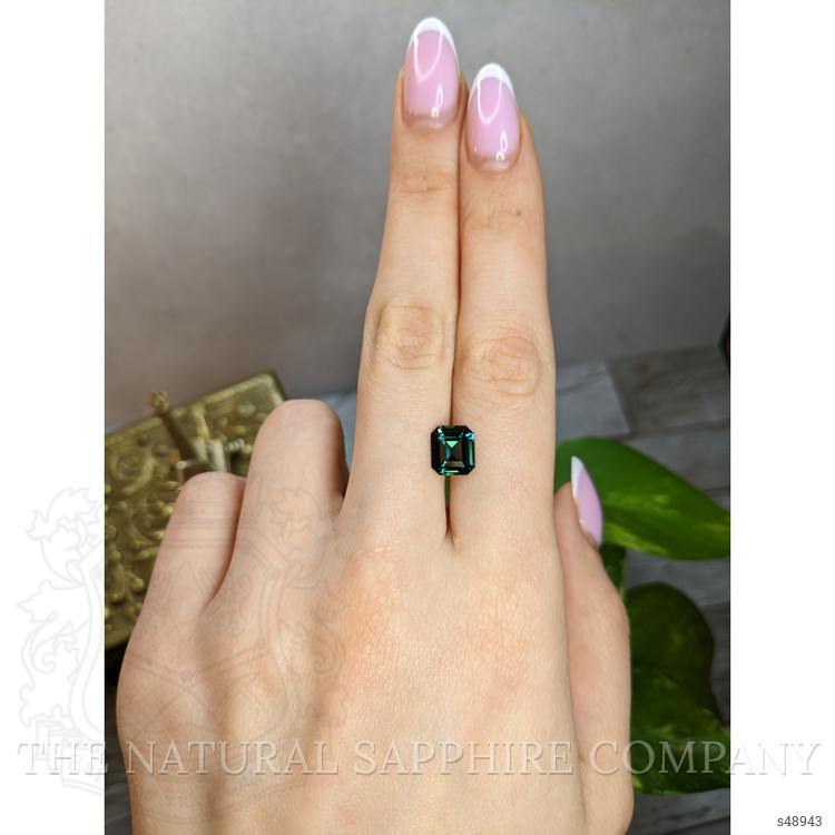 3.01 Ct. Bluish Green Sapphire from Australia