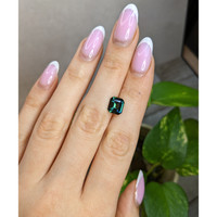 3.01 Ct. Bluish Green Sapphire from Australia Life Style