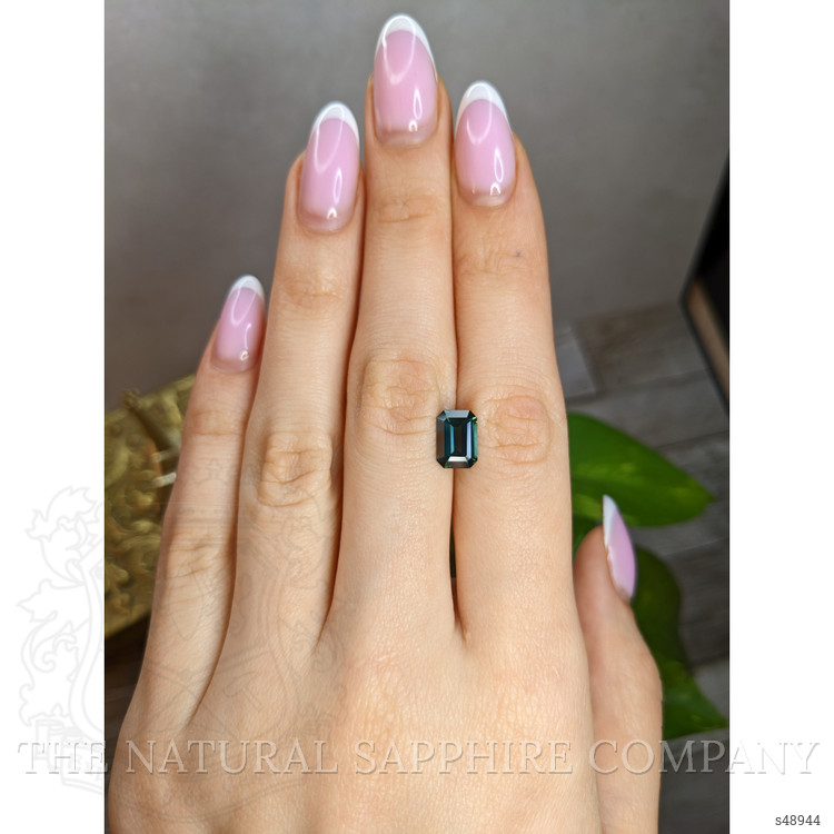 2.13 Ct. Bluish Green Sapphire from Madagascar