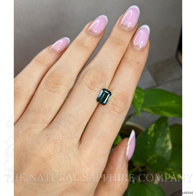 2.13 Ct. Bluish Green Sapphire from Madagascar