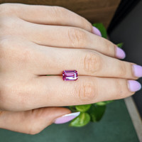 2.62 Ct. Pink Sapphire from Madagascar Life Style