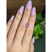 2.62 Ct. Pink Sapphire from Madagascar Life Style