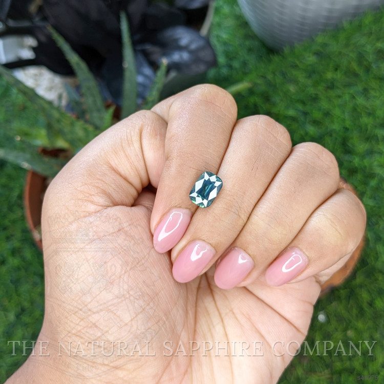 2.71 Ct. Bluish Green Sapphire from Madagascar