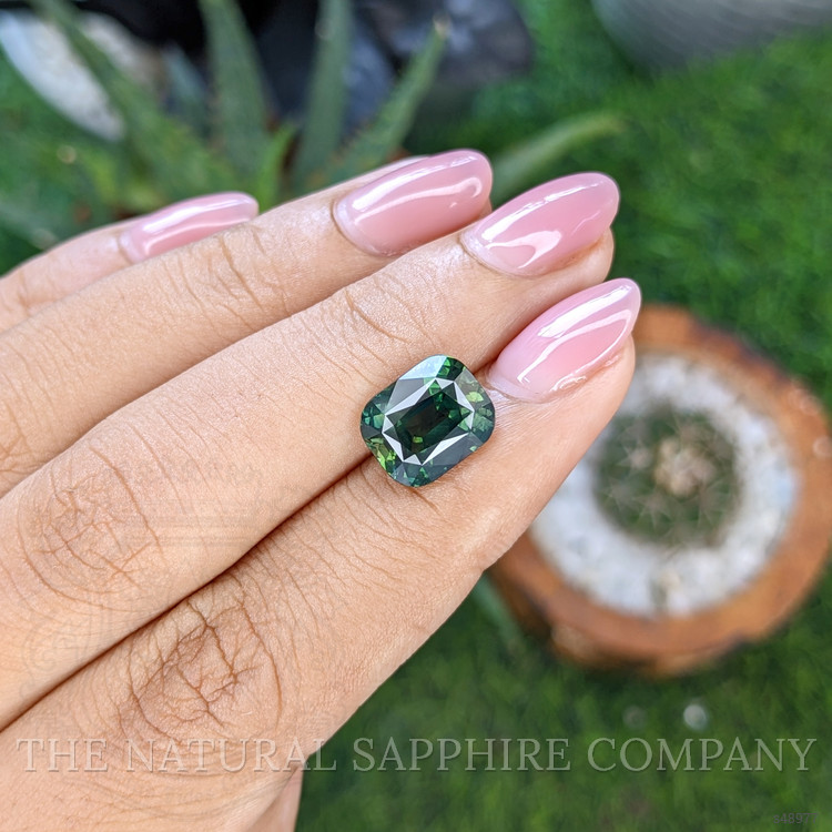 4.58 Ct. Green Sapphire from Madagascar