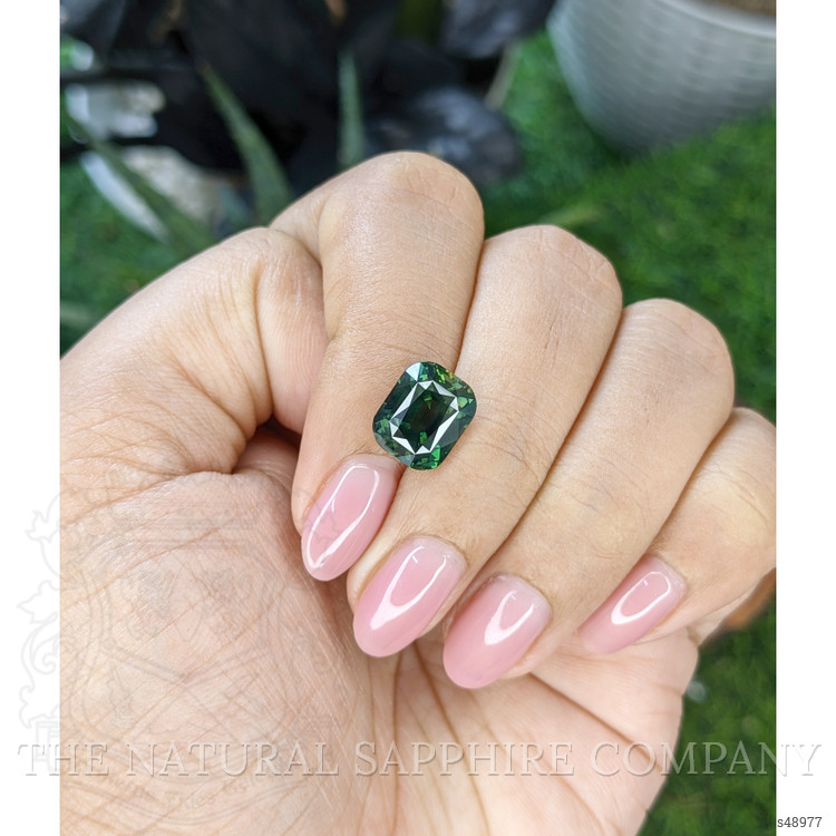 4.58 Ct. Green Sapphire from Madagascar