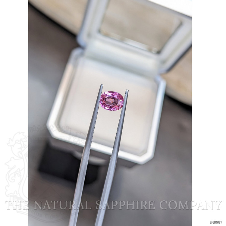 1.06 Ct. Pink Sapphire from Ceylon (Sri Lanka)