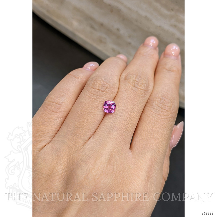 1.08 Ct. Purplish Pink Sapphire from Ceylon (Sri Lanka)